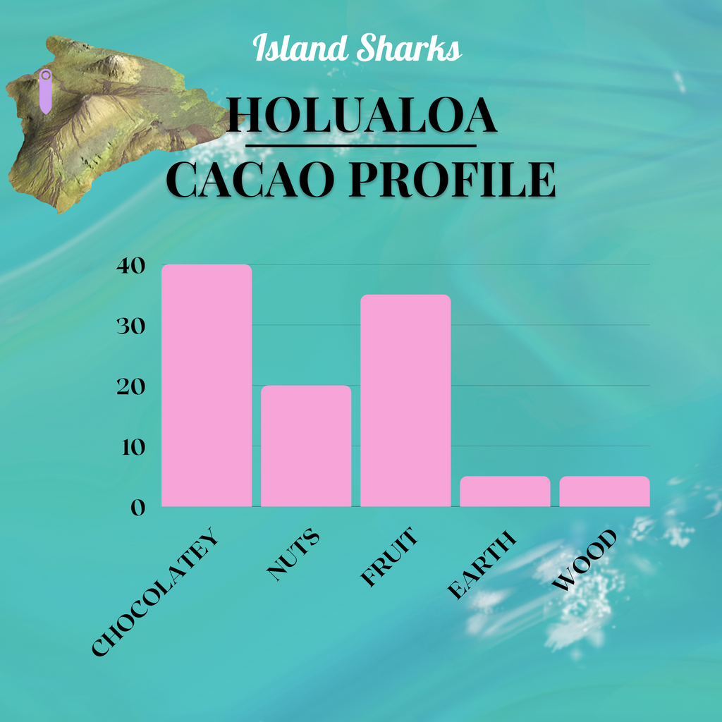 71% Hawai'i Cacao w/ EXTRA Alaea (Hawaiian Sea Salt)
